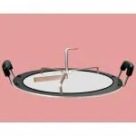 KDM ENTERPRISES Dosa, Pancake All Type Chilla Maker Machine And kdm Iron +Natural Tawa Gas CompatibleDosa Roti Chapati Pathiri Round Tawa |Thickness 3.4 mm