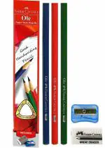 Abhi traders Castell Ole Grip Super Dark Pencils - Pack of 10