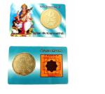 OMEGA GOLD Shri Saraswati Yantra ATM Card