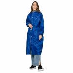 THE CLOWNFISH Raincoats for Women Rain Coat for Women Raincoat for Ladies Waterproof Reversible Double Layer. Drizzle Diva Series Royal Blue XXLarge