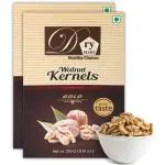 Dry.Mart Premium Fresh Walnut Kernels/Walnuts without Shell/Akhrot Giri, Healthy & Delightful, Used for Snacking, Ingredient for Recipes, Cuisines & Desserts, Vaccum Pack Walnuts-500 Grams