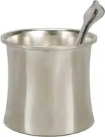 Sigaram German Silver Panch Patre With Pooja Hand For Home Pooja Festival Decor K3975 Silver Plated