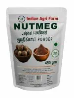 i Agri Farm Nutmeg Powder / 450g / Jathikai / Jaiphal / Jajikaya / Jaifal Powder