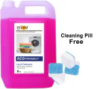 LYZOO Liquid Detergent 5 Liter | New Liquid Detergent | Laundry Liquid For Fabric Care | Liquid Detergent For Top Load And Front Load Washing Machine 5 Lt And Free Four washing pill