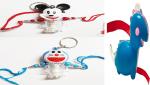 Kavim Kids RA 22467 Plastic (PVC) Rakhi Set (Doreamon ,Mickey n Dinosaur Light Rakhi)