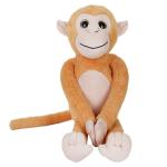 Fuzzbuzz Monkey Plush Toy 70cm Mustard 3Y+