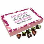 Chocholik Gift Box - Chocolates Doesn't Ask Silly Questions Chocolate Box - 12pc