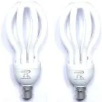 SKYBRIGHT 32 W Globe B22 CFL Bulb (White, Pack of 2)