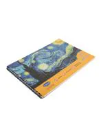 Mancloem A3 Sketch Book with Butter Paper- Drawing Book 30 Sheets with 30 Butter Paper Pages Spiral Bound Pack of 1