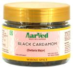 AarVed Premium Quality Black Cardamom - 75 Grams (Badi Elaichi Whole)