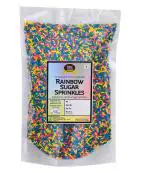 Food Essential Rainbow Sugar Sprinkles 500 gm.