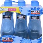 NAYASA BPA Free Plastic Bottle - 1000 ml (pack of 6)