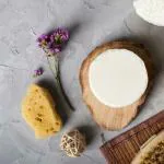 Shunyam Shea-Wing Shaving Bar with the goodness of Shea Butter, Peppermint and Tea-Tree Essential Oil and Kaolin Clay | For Man and Woman | (60 gm)