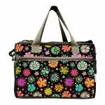 MY FAV Polyester Travel Duffel Bag for Women, Printed Cabin Size Carry On Shoulder Bag
