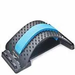 Shopeleven Magic Back Support Multi-Level Back Stretcher Device, Lumbar Back Stretching Device, Memory Foam Cushion Back Support for Office Chair and Pain Relief