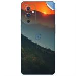 GADGETSWRAP Printed Vinyl Skin Sticker for Oneplus 9 - the great wall at sunset