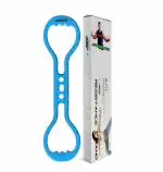 Jaspo Resistance (Blue) Yoga Gel Band (1 pcs) - for Soft Chest Expander Fitness Exercise for Arm, Shoulder, Leg, Feet and Joints Exercise
