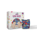 Adore Baby Unisize Adjustable Cloth Diaper- 0+ onwards - Washable- Stretchable