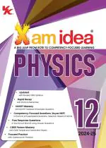 Xamidea Physics Class 12 Book | CBSE Board | Chapterwise Question Bank | Based on Revised CBSE Syllabus | NCERT Questions Included | 2024-25 Exam