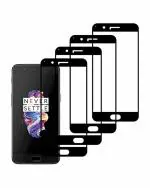 GADGETRONICS OnePlus 5 Transparent Tempered Glass Anti Fingerprint and Scratch Resistant Screen Protector