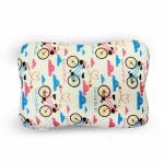 Sleepsia Memory Foam Butterfly Shape Pillow, Cycle Print Pillow for Kids (12