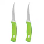Anjali Set of 2 Green Swift Laser Knife 210mm