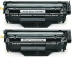 TECHNART Black Ink Toner Compatible for HP LASERJET 1010, 1012, 1015, 1018, 1020, 1022, 3015, 3020 CANON FAX L100, L120, L75, L90, ICMF4110, 4120, 4122, CANON LBP 3000, 2900