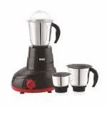 BOSS Daisy Mixer Grinder 750-Watt 3-Speed with Overload Protection , 3 Jars, Black