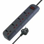 Roll over image to zoom in MX Spike Guard Surge Protector with 4 Universal Socket (MX-3374B_5m)