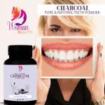 Woman Beauty Charcoal Teeth Whitening Powder - Enamel Safe Teeth Whitener - Suitable for Sensitive teeth
