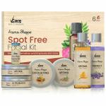 VCare Beauty concepts Facial Kit for Lightening & Brightening skin with Pearl dust & Aroma Shoppe Spot Free, 7 pieces