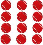 KRUM Kids, Adult Rubber Tennis Ball, Cricket Ball Red Pack Of