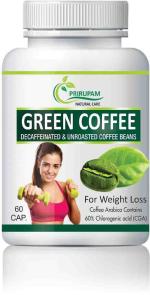 Prirupam Green Coffee Bean Extract for Weight Loss - 60 Capsules (Pack of 1)