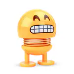 ANJ EKART Emoticon Figure Smiling Face Spring Doll
