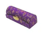 Tej Gifts Lipstick Case Holder with Mirror, Flower Design Jewelry Box Single Lipsticks Cover for Hand Bag Cross Bag