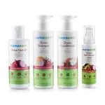 Mamaearth Onion Hair Oil 150 ml + Shampoo 250 ml + Conditioner 250ml + Hair Serum 100ml