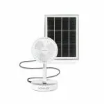 HOMEHOP SOLAR DUAL USE TABLE DESK OR FLOOR FAN