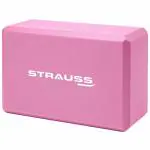 Strauss Yoga Block, (Pink)