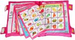 BHVMEY Pink Learning Cushion Book for Kids (1 year)