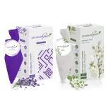 Aromahpure Camphor Cube | Pack of 2| White Blossom & Joyful Lavender Fragrance | 45 Days Last Long| 100% Pure & Organic Camphor Cube for Car, Room, Bathroom & Air Freshener