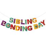 Festiko Sibling Bonding Day Banner With Ribbon, Hanging Decoration Supplies, Raksha Bandhan Decoration Combo