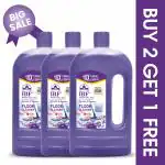 IBF Ilentine Beltin Filtec Floor Cleaner 3 Litre - Lavender, Disinfectant Surface & Floor Cleaner Liquid | Suitable for All Floor Cleaner Mops | Kills 99.9% Germs (Buy 2L & Get 1L Free)