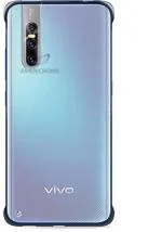Cowboy Vivo V15 Pro, Model Vivo 1818 Blue Rubber, Polycarbonate Back Cover