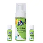 Clensta Instant Stain Remover for Clothes, Sofa & Car | Total 450 ml | 1 Bottle (150 ml) & 2 Concentrates (Makes 300 ml)