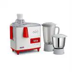 PADMINI Essentia Jmg-Dolphin 450W, 2 Jars (1.5L, 0.4L)- White And Red