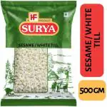 Surya 500g Sesame Seeds (White Till) | Til Whole| Nuvvulu| 100% Natural
