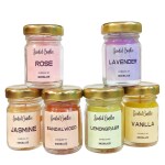 Essence of Tranquility: Mini Scented Candles Set of 6 jars