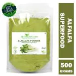 Shudh Online Alfalfa Grass Powder (500g), Alfalfa Tonic (100% Pure, Green Superfood, High Chlorophyll)
