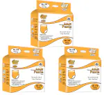 BON BON Premium Extra Large Adult Diapers Pant Style (XL- 40-61 INCH) Pull Up Diapers XL 30 PCS With Soft Ultra Leak Guard and Anti-Bacterial Absorbent Core (XL Pack of 3)