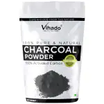 Vihado 100% Activated Carbon(Charcoal) Powder - 1Kg (Pack of 1)